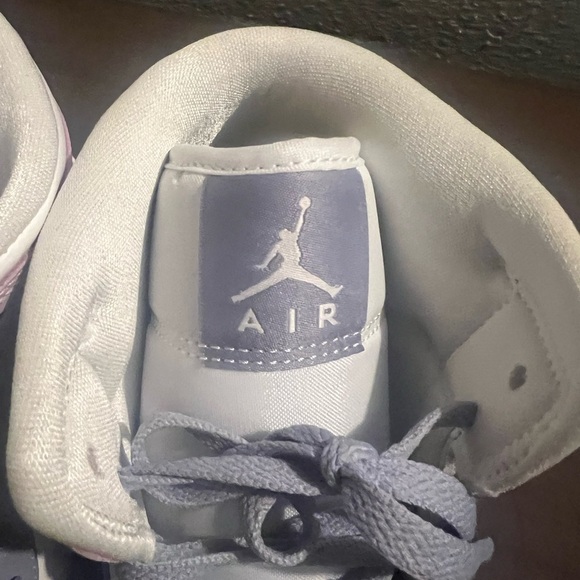 Nike Air Jordan 1 Mid Indigo Haze Doll Sneakers Women Size 12 Men 10.5 new - Picture 6 of 11